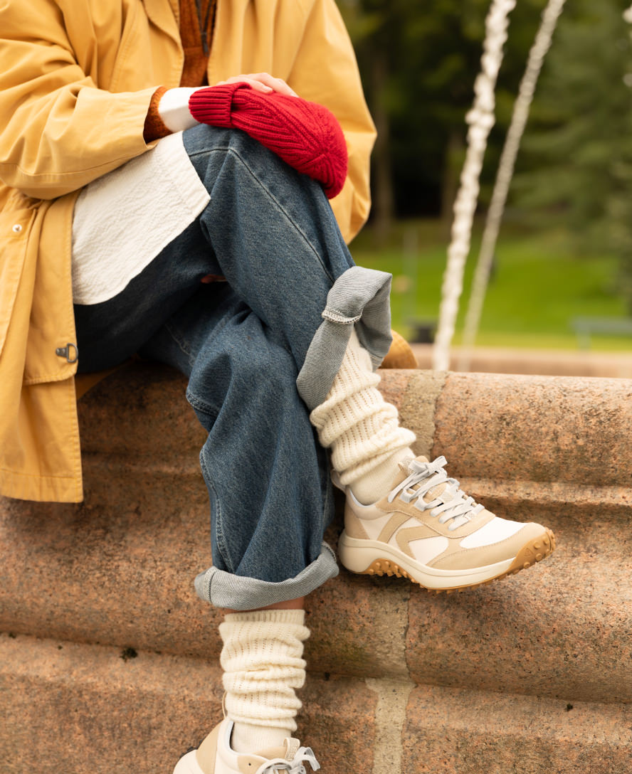 Women's KS86 Sneaker | Lily Pad/Birch - Image 9