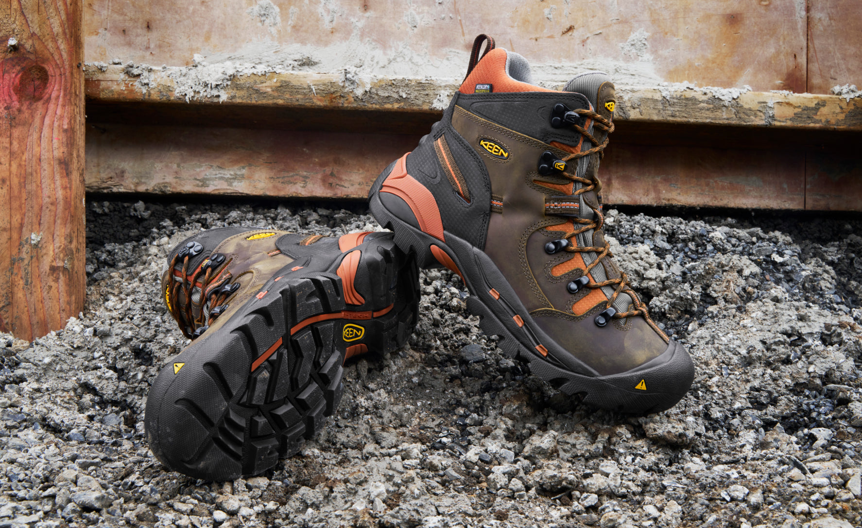 Men's Pittsburgh 6 Waterproof Boot (Soft Toe) | Cascade Brown/Bombay Brown - Image 6