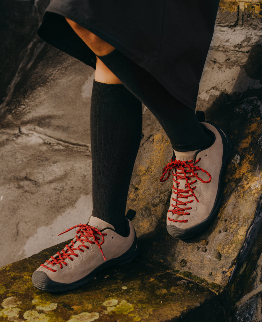 Women's Jasper Sneaker | Birch/Cameo Rose - Image 9